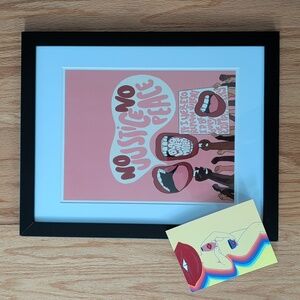 Female Alchemy - No Justice No Peace Signed Limited Edition Print BLM 2020